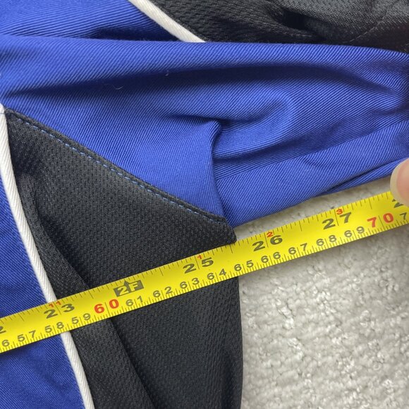 Y2K Yamaha Factory Racing Canada Button Up Crew Shirt Size 3XL Blue Motorsport - Picture 9 of 16